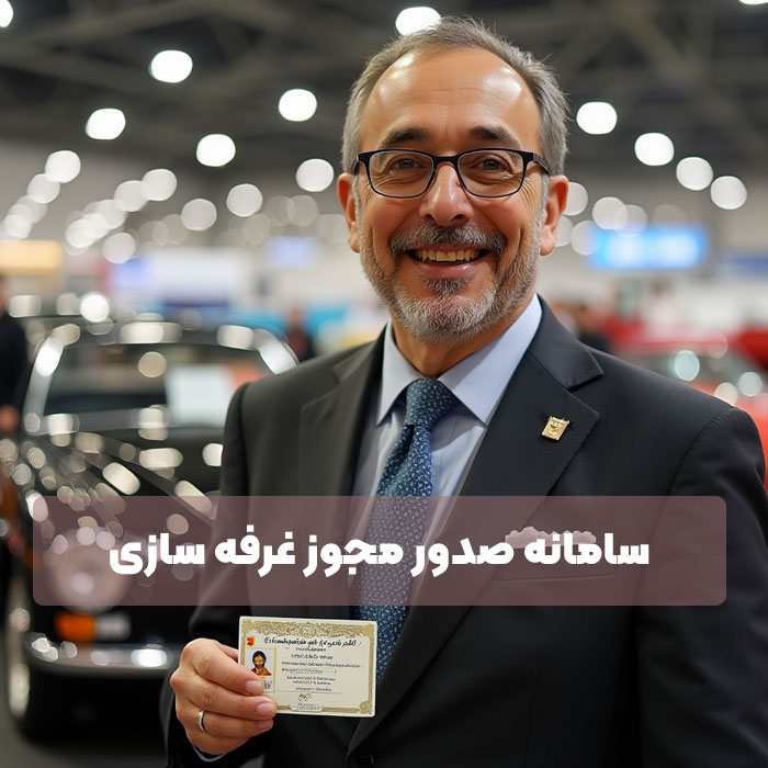 سامانه صدور مجوز غرفه سازی
